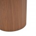 Τραπέζι Karulo pakoworld mdf σε καρυδί απόχρωση Φ120x76εκ Τραπέζι Karulo pakoworld mdf σε καρυδί απόχρωση Φ120x76εκ