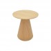 Βοηθητικό τραπέζι Donda pakoworld mdf sonoma Φ45x50εκ