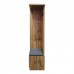 Έπιπλο εισόδου Zomie pakoworld σε oak απόχρωση 131x41.5x180.4εκ