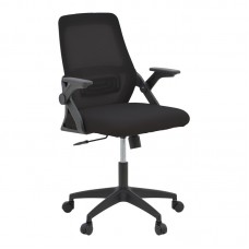 Καρέκλα γραφείου Reji pakoworld mesh ύφασμα μαύρο 58x60x89-99εκ Καρέκλα γραφείου Reji pakoworld mesh ύφασμα μαύρο 58x60x89-99εκ