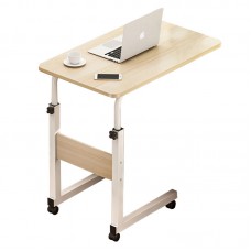 Βοηθητικό τραπέζι Talf pakoworld τροχήλατο φυσικό-λευκό 60x40x85εκ