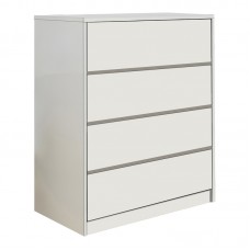 Συρταριέρα Kuanger pakoworld mdf σε λευκή απόχρωση 80x40x80εκ Συρταριέρα Kuanger pakoworld mdf σε λευκή απόχρωση 80x40x80εκ