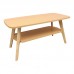 Τραπέζι σαλονιού Komela I mdf σε φυσική απόχρωση 100x48x45cm Τραπέζι σαλονιού Komela I mdf σε φυσική απόχρωση 100x48x45cm