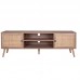 Έπιπλο τηλεόρασης Oslo pakoworld sonoma 150x39x49εκ Έπιπλο τηλεόρασης Oslo pakoworld sonoma 150x39x49εκ