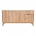 Μπουφές Hamea pakoworld mdf σε φυσική απόχρωση 150x39,5x73εκ Μπουφές Hamea pakoworld mdf σε φυσική απόχρωση 150x39,5x73εκ