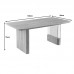 Tραπέζι Faghan pakoworld καφέ mdf 180x90x76εκ