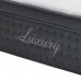 Στρώμα Luxury pakoworld pocket spring+gel memory foam+latex διπλής όψης aloe vera 34-36cm 160x200εκ