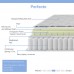Στρώμα Perfecto pakoworld Continuous springs μονής όψης ανώστρωμα 18-20cm 140x200εκ Στρώμα Perfecto pakoworld Continuous springs μονής όψης ανώστρωμα 18-20cm 140x200εκ