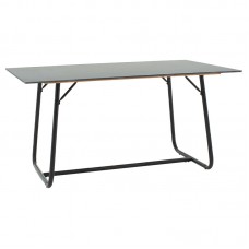 Τραπέζι Revello pakoworld sintered stone μαύρο μαρμάρου-μαύρο 150x90x75εκ Τραπέζι Revello pakoworld sintered stone μαύρο μαρμάρου-μαύρο 150x90x75εκ