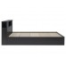 Κρεβάτι διπλό OLYMPUS pakoworld σε χρώμα wenge 160x200εκ Κρεβάτι διπλό OLYMPUS pakoworld σε χρώμα wenge 160x200εκ