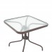 Tραπεζαρία Obbi-Watson pakoworld σετ 5τεμ καφέ μέταλλο-pe rattan 80x80x70εκ Tραπεζαρία Obbi-Watson pakoworld σετ 5τεμ καφέ μέταλλο-pe rattan 80x80x70εκ