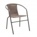 Tραπεζαρία Obbi-Watson pakoworld σετ 5τεμ καφέ μέταλλο-pe rattan 80x80x70εκ Tραπεζαρία Obbi-Watson pakoworld σετ 5τεμ καφέ μέταλλο-pe rattan 80x80x70εκ