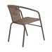 Tραπεζαρία Obbi-Watson pakoworld σετ 5τεμ καφέ μέταλλο-pe rattan 80x80x70εκ Tραπεζαρία Obbi-Watson pakoworld σετ 5τεμ καφέ μέταλλο-pe rattan 80x80x70εκ