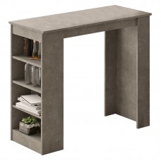 Τραπέζι μπαρ Riff pakoworld ανθρακί antique 120x51.5x101.5εκ Τραπέζι μπαρ Riff pakoworld ανθρακί antique 120x51.5x101.5εκ