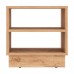 Κομοδίνο Mason pakoworld μελαμίνης σε oak απόχρωση 40x32x40εκ