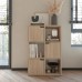 Βιβλιοθήκη Bookel pakoworld μελαμίνης σε sonoma απόχρωση 59.5x27.5x89εκ Βιβλιοθήκη Bookel pakoworld μελαμίνης σε sonoma απόχρωση 59.5x27.5x89εκ