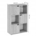 Βιβλιοθήκη Bookel pakoworld μελαμίνης σε sonoma απόχρωση 59.5x27.5x89εκ Βιβλιοθήκη Bookel pakoworld μελαμίνης σε sonoma απόχρωση 59.5x27.5x89εκ