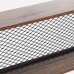 Βιβλιοθήκη Fifer pakoworld καρυδί-μαύρο 120x27x185εκ Βιβλιοθήκη Fifer pakoworld καρυδί-μαύρο 120x27x185εκ