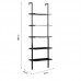 Βιβλιοθήκη Harris pakoworld μαύρο 70x22x200εκ