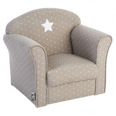 Children's armchair Jill pakoworld beige-brown 49x35x44cm