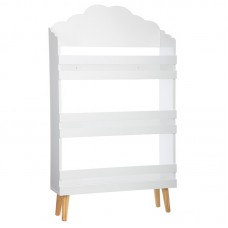 Children's bookcase Cloud pakoworld white 58x18x100 cm