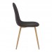 Τραπεζαρία Manka I-Bella pakoworld σετ 3τεμ σε sonoma απόχρωση 80x80x77εκ Τραπεζαρία Manka I-Bella pakoworld σετ 3τεμ σε sonoma απόχρωση 80x80x77εκ