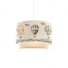 Παιδικό φωτιστικό οροφής Balon pakoworld σε κρέμα απόχρωση Φ30x20εκ