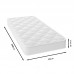 Στρώμα Fix Pad Chic Strom μονής όψης 18-19cm 90x200εκ Στρώμα Fix Pad Chic Strom μονής όψης 18-19cm 90x200εκ