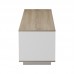 Έπιπλο τηλεόρασης Winey pakoworld σε sonoma-λευκή απόχρωση 180x44.5x44.5εκ