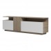 Μπουφές Vendora pakoworld σε sonoma-λευκή απόχρωση 150x29.5x46.3εκ