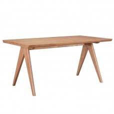 Τραπέζι Winslow pakoworld ξύλο rubberwood σε ανοιχτό καρυδί χρώμα 180x85x75εκ Τραπέζι Winslow pakoworld ξύλο rubberwood σε ανοιχτό καρυδί χρώμα 180x85x75εκ