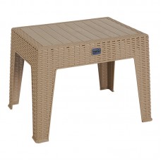 Τραπέζι Cosmic pakoworld PP cappucino 55x40x43.5εκ