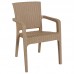 Τραπεζαρία κήπου Groovy-Halcyon pakoworld σετ 5τεμ PP cappuccino 80x80x74,5εκ. Τραπεζαρία κήπου Groovy-Halcyon pakoworld σετ 5τεμ PP cappuccino 80x80x74,5εκ.