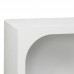 Μπουφές Emersi pakoworld με ράφια mdf σε λευκή απόχρωση 164x34x76εκ