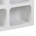 Μπουφές Emersi pakoworld με ράφια mdf σε λευκή απόχρωση 120x35x76εκ
