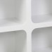 Μπουφές Emersi pakoworld με ράφια mdf σε λευκή απόχρωση 120x35x76εκ
