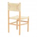 Καρέκλα Oarvine pakoworld φυσικό rubberwood-φυσικό σχοινί 46x52x88εκ Καρέκλα Oarvine pakoworld φυσικό rubberwood-φυσικό σχοινί 46x52x88εκ