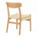 Καρέκλα Eaprine pakoworld φυσικό σχοινί-rubberwood 49x53x77εκ Καρέκλα Eaprine pakoworld φυσικό σχοινί-rubberwood 49x53x77εκ