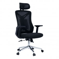 Καρέκλα γραφείου διευθυντή Andrew pakoworld mesh μαύρο