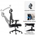 Καρέκλα γραφείου διευθυντή Cadrey pakoworld mesh μαύρο 67x64x120-128εκ Καρέκλα γραφείου διευθυντή Cadrey pakoworld mesh μαύρο 67x64x120-128εκ