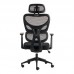 Καρέκλα γραφείου διευθυντή Cadrey pakoworld mesh μαύρο 67x64x120-128εκ Καρέκλα γραφείου διευθυντή Cadrey pakoworld mesh μαύρο 67x64x120-128εκ