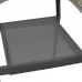 Πολυθρόνα κήπου Elation pakoworld rattan-αλουμίνο ανθρακί 57x56x78εκ Πολυθρόνα κήπου Elation pakoworld rattan-αλουμίνο ανθρακί 57x56x78εκ
