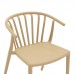 Πολυθρόνα Zelma pakoworld pp σε cappucino απόχρωση 55x53x73εκ Πολυθρόνα Zelma pakoworld pp σε cappucino απόχρωση 55x53x73εκ