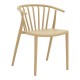 Πολυθρόνα Zelma pakoworld pp σε cappucino απόχρωση 55x53x73εκ Πολυθρόνα Zelma pakoworld pp σε cappucino απόχρωση 55x53x73εκ