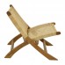 Καρέκλα Jerenze pakoworld φυσικό teak ξύλο-rattan 65x78x68εκ Καρέκλα Jerenze pakoworld φυσικό teak ξύλο-rattan 65x78x68εκ