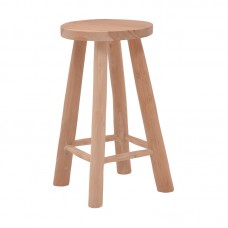 Σκαμπό Charloce pakoworld teak ξύλο σε φυσική απόχρωση Φ35x62εκ Σκαμπό Charloce pakoworld teak ξύλο σε φυσική απόχρωση Φ35x62εκ