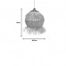 Φωτιστικό οροφής Koronse Inart sisal σε φυσικό χρώμα Φ55x68εκ Φωτιστικό οροφής Koronse Inart sisal σε φυσικό χρώμα Φ55x68εκ