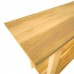 Κονσόλα Decoza pakoworld teak ξύλο σε φυσική απόχρωση 140x40x80εκ Κονσόλα Decoza pakoworld teak ξύλο σε φυσική απόχρωση 140x40x80εκ