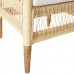 Πολυθρόνα Necorian paakoworld teak ξύλο με pe rattan σε φυσική απόχρωση και λευκό μαξιλάρι 80x70x87εκ Πολυθρόνα Necorian paakoworld teak ξύλο με pe rattan σε φυσική απόχρωση και λευκό μαξιλάρι 80x70x87εκ