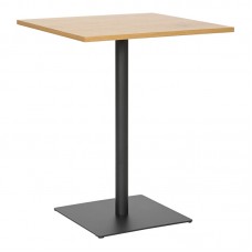 Τραπέζι Nerobian pakoworld mdf σε sonoma απόχρωση 60x60x75εκ